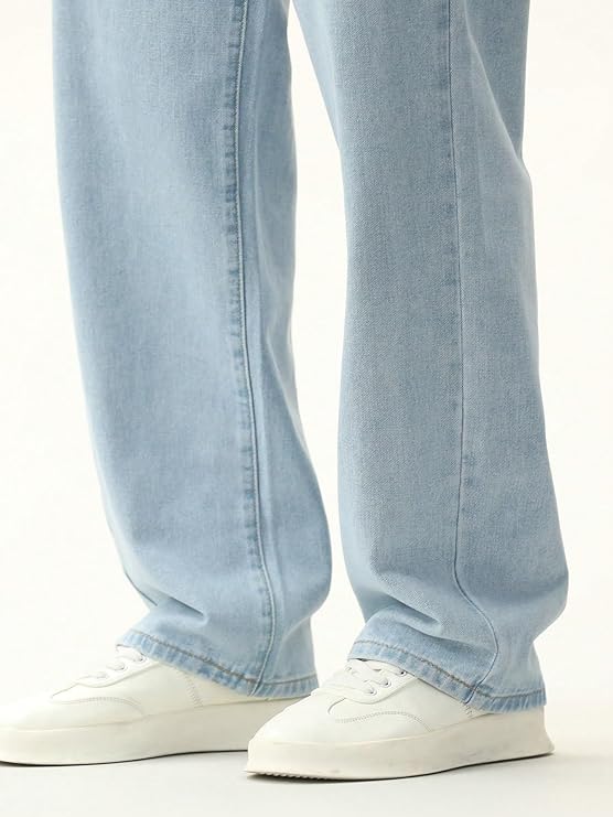 FT Torpedo Men Baggy Denim Jeans in Pure 100% Cotton Denim IMPORTED