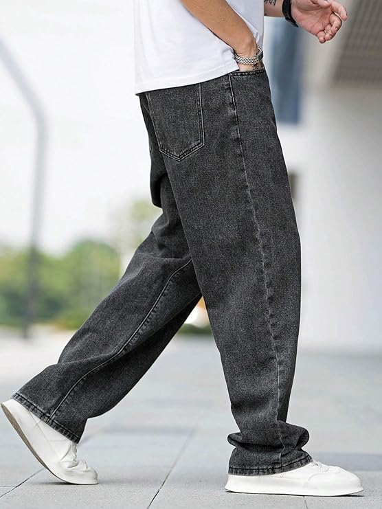 FT Torpedo Men Baggy Denim Jeans in Pure 100% Cotton Denim IMPORTED