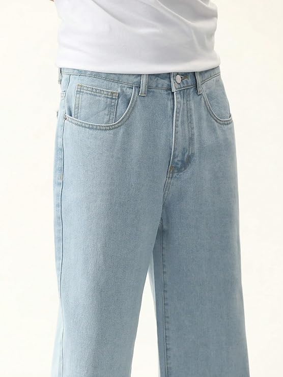 FT Torpedo Men Baggy Denim Jeans in Pure 100% Cotton Denim IMPORTED