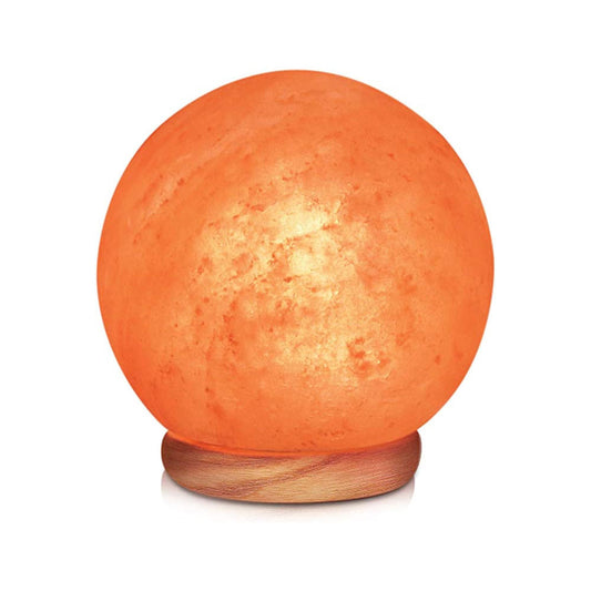 Globe Shape Salt Lamp, 8-11 Lbs | WBM
